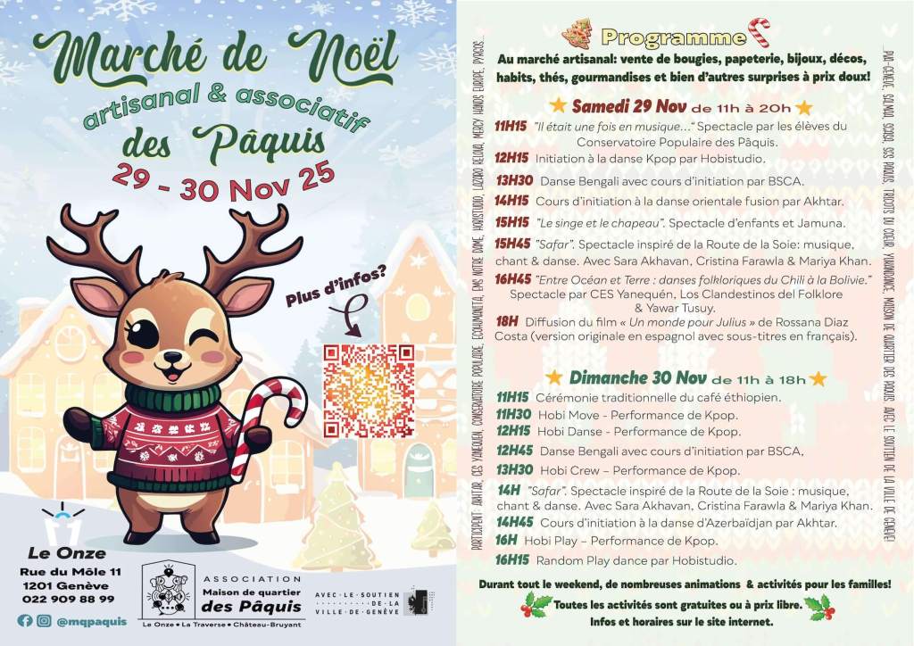 Marché de Noël Pâquis
